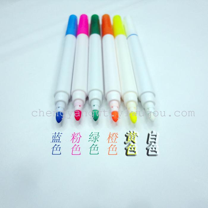 Chalkboard pens pen LED light panels of glass ceramics with a brush is easy to clean without leaving any traces