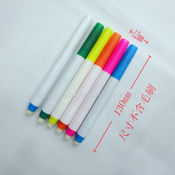 Chalkboard pens pen LED light panels of glass ceramics with a brush is easy to clean without leaving any traces