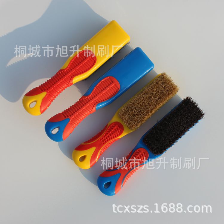 New High-Density Silicone Handle Pig Bristle Brush Walnut Diamond Nano Brush clean brush