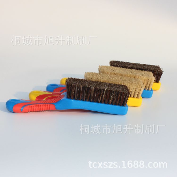 New High-Density Silicone Handle Pig Bristle Brush Walnut Diamond Nano Brush clean brush