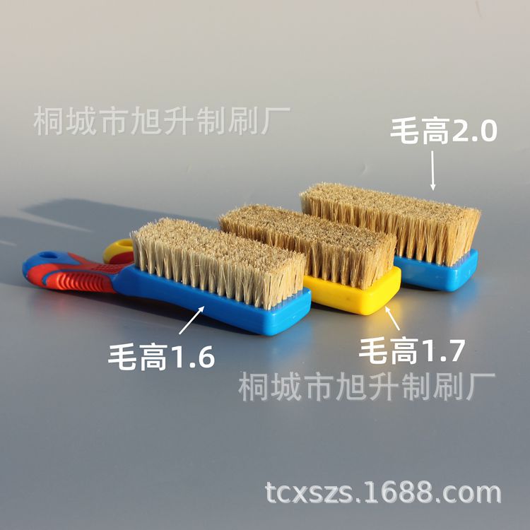 New High-Density Silicone Handle Pig Bristle Brush Walnut Diamond Nano Brush clean brush