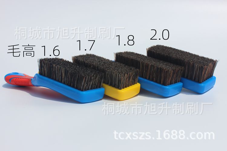 New High-Density Silicone Handle Pig Bristle Brush Walnut Diamond Nano Brush clean brush