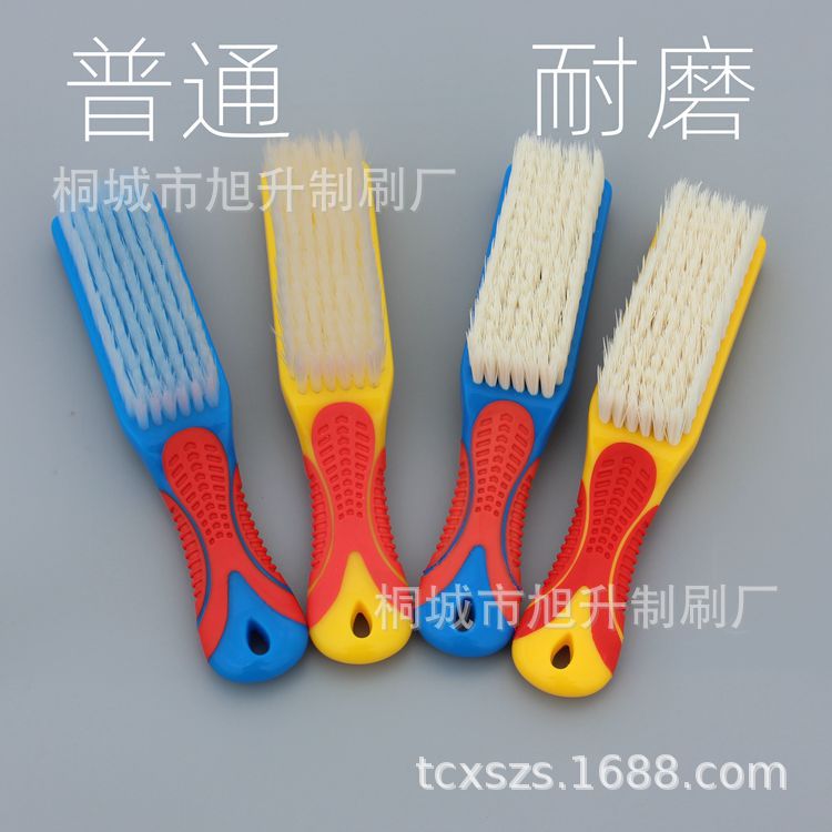 New High-Density Silicone Handle Pig Bristle Brush Walnut Diamond Nano Brush clean brush