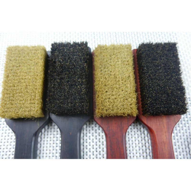 Wholesale Purple Sandalwood Wooden Handle Hand Brush Rhinoceros Horn Rudraksha Walnut clean brush