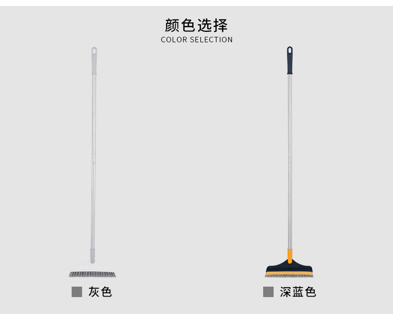 Floor Brush Gap Brushes Bathroom Toilet Toilet Long Handle Floor Brush Cleaning Gadget Wiper clean brush