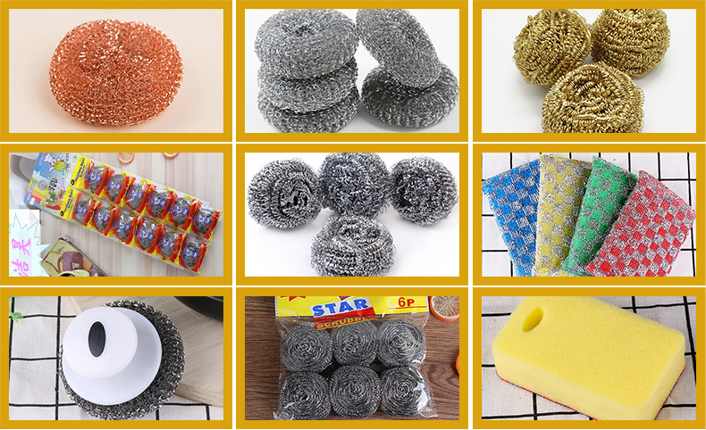 Household Supplies Steel Wire Ball Kitchen Daily Necessities Steel Wire Cleaning Ball Wok Brush clean brush Household Supplies Steel Wire Ball Kitchen Daily Necessities Steel Wire Cleaning Ball Wok Brush clean brush