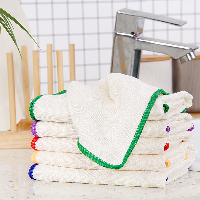 Fiber Dishcloth Thickened 35G Dish Towel Scouring Pad Kitchen Supplies Cleaning Towel Factory Wholesale kitchen towel