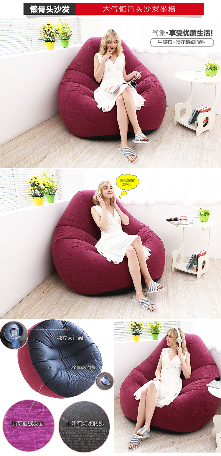 Lazy Sofa Folding Bed Lazy Bone Chair Single Sofa Bed Computer Chair Bay Window Lazy Sofa