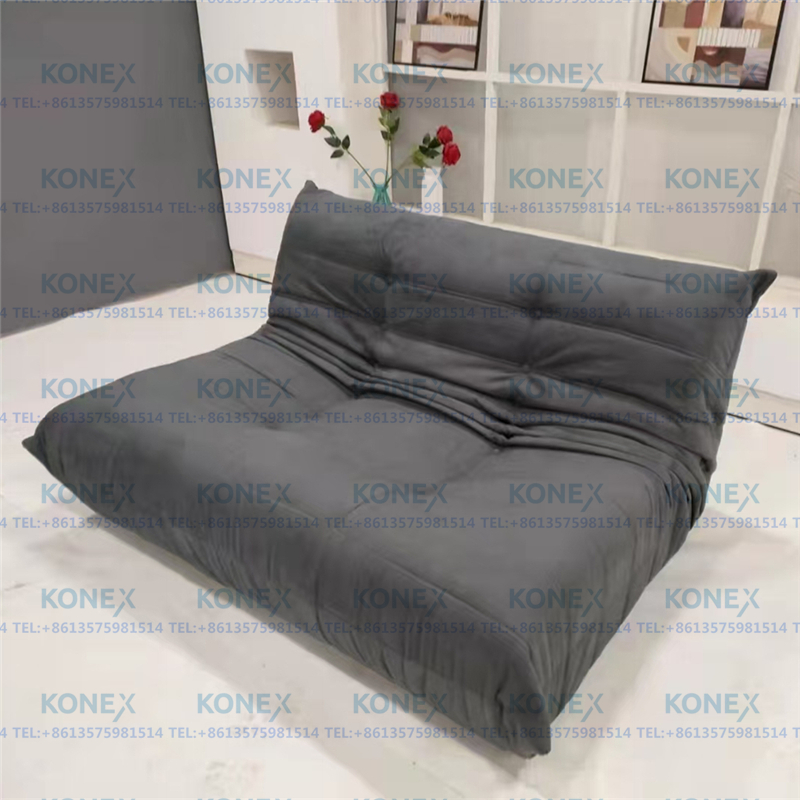 Nordic Light Luxury Tatami Bedroom Living Room Recliner Lazy Sofa Single Balcony Lying Leisure Caterpillar Chair