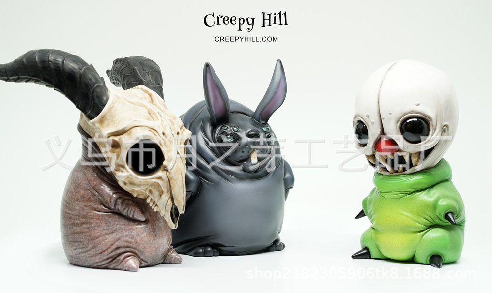Cross-Border New Halloween Horror Skull Insect Garden Decoration ResinImported arts and crafts Cross-Border New Halloween Horror Skull Insect Garden Decoration ResinImported arts and crafts