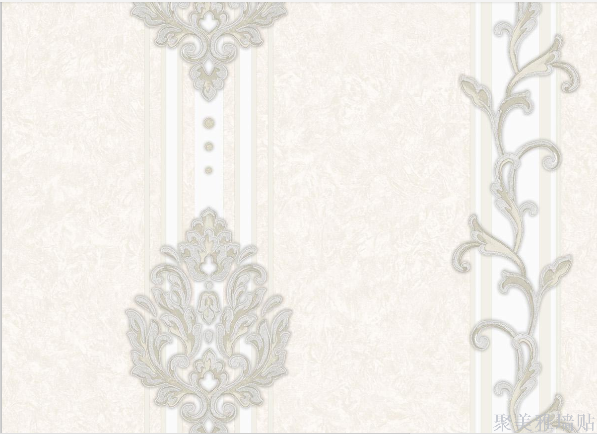 PVC European-style wallpaper wallpaper living Room Modern and Simple hotel engineering wallpaper thickening