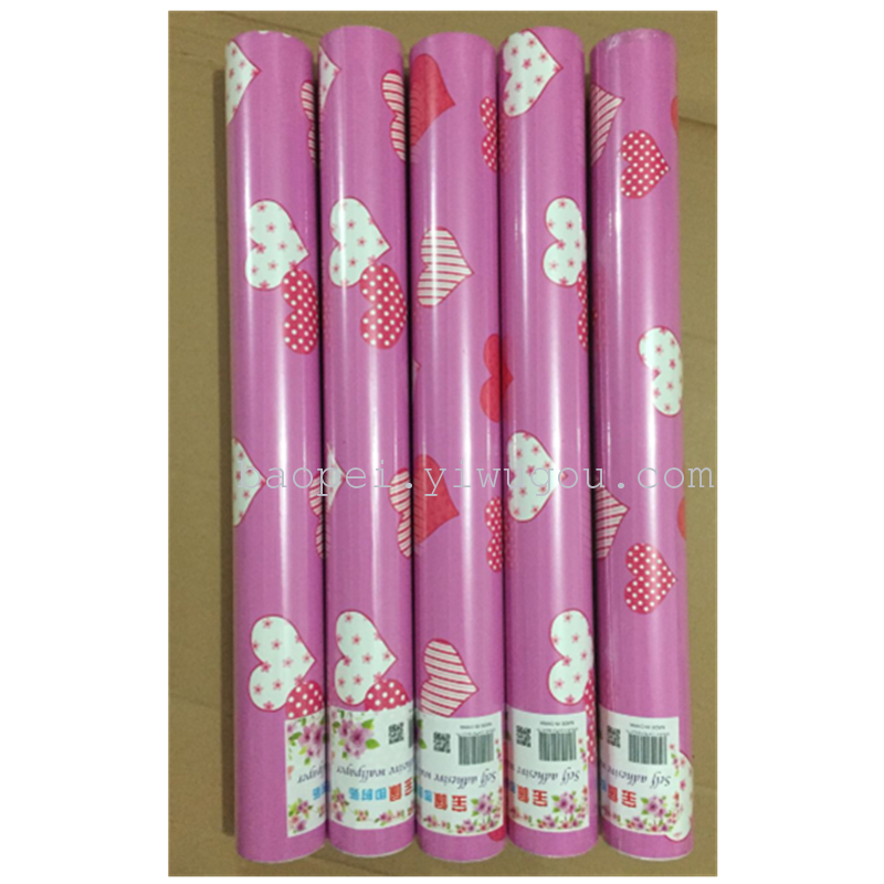 10 meters waterproof self-adhesive decorative wall stickers PVC room wallpaper wallpaper optional models in stock