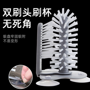 Long Handle Soft Bristles Toilet Brush Cherry Toilet Brush Daily Necessities Popular Creative Toilet brush