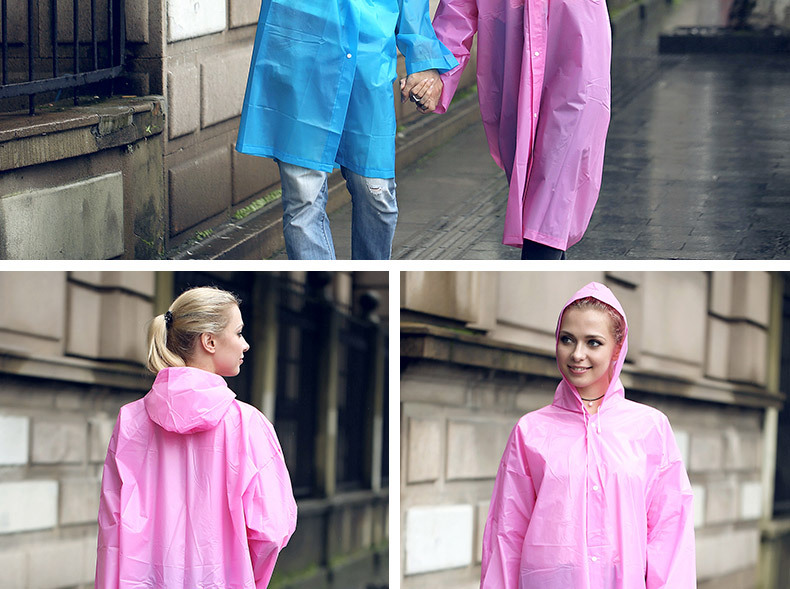Portable adult non-disposable raincoat EVA environmental fashion raincoat travel outdoor yiwu raincoat wholesale Portable adult non-disposable raincoat EVA environmental fashion raincoat travel outdoor yiwu raincoat wholesale