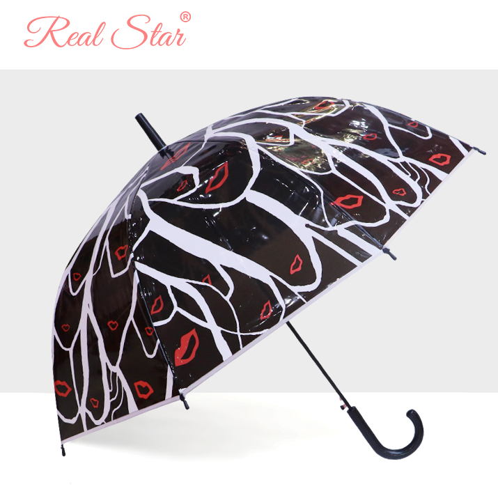 RST913A British birdcage umbrella long handle transparent umbrella Umbrella Tree umbrella art umbrella umbrella