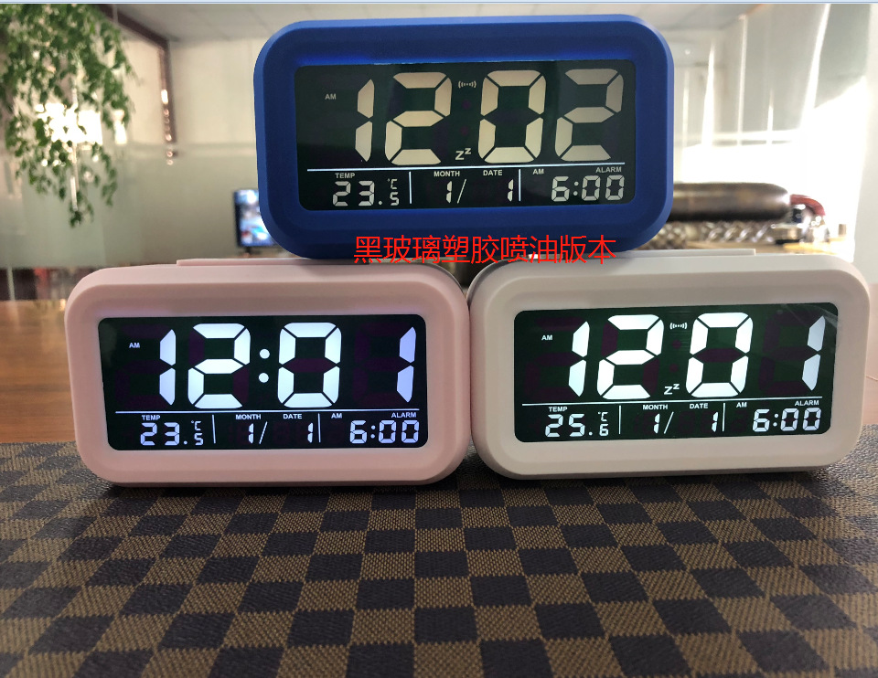 Temperature Version Smart Clock Noiseless Clock Electronic Clock Light Sense Alarm Clocks Temperature Version Smart Clock Noiseless Clock Electronic Clock Light Sense Alarm Clocks