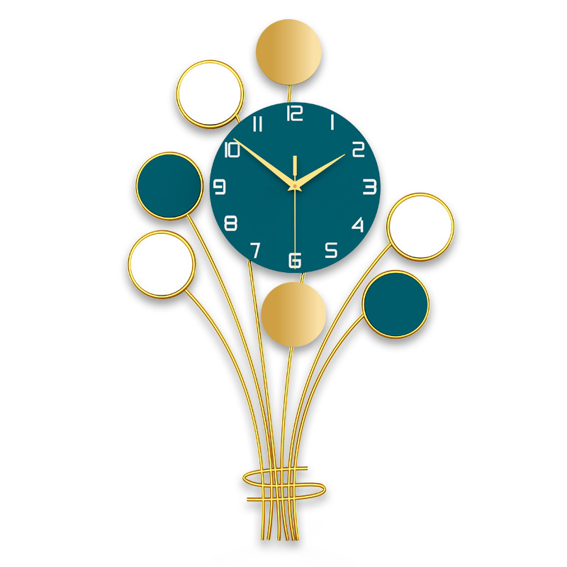 Light Luxury Clock Wall Clock Living Room Creative Home Decoration Pocket Watch Fashion Clocks
