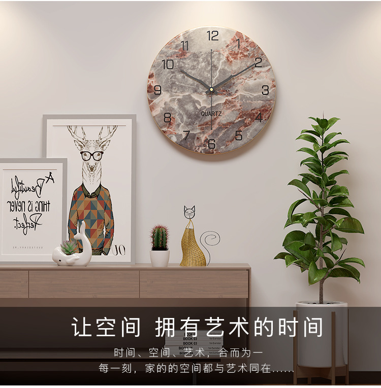 European Style Imitation Marbling Clock Amazon Hot Sale Clock Living Room Fashion Creative Clocks European Style Imitation Marbling Clock Amazon Hot Sale Clock Living Room Fashion Creative Clocks