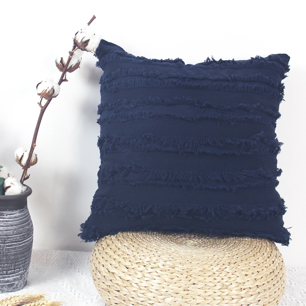 Cross-Border Cotton Cushion Ins Style Pure Cotton Home Decoration Sofa Pillow Cushion