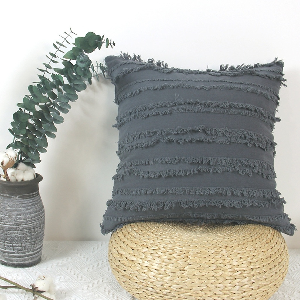 Cross-Border Cotton Cushion Ins Style Pure Cotton Home Decoration Sofa Pillow Cushion
