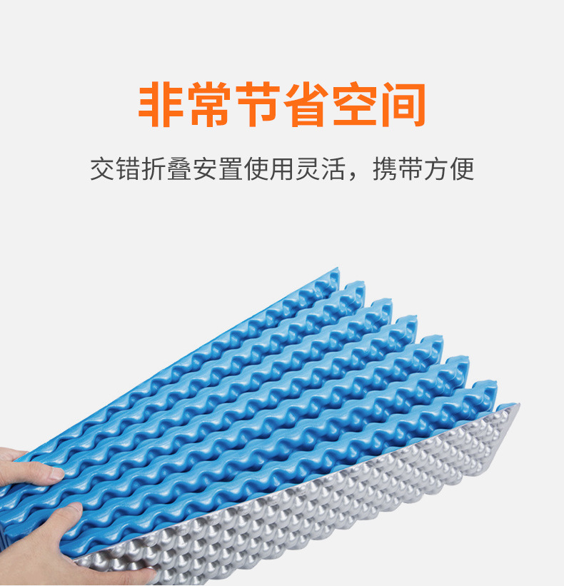 Egg nest waterproof cushion aluminum film cushion double-sided folding waterproof cushion tent waterproof cushion Egg nest waterproof cushion aluminum film cushion double-sided folding waterproof cushion tent waterproof cushion