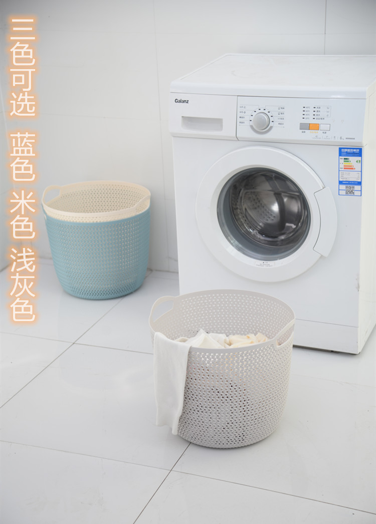 1300 round Horizontal Stripes Storage Basket Laundry Basket Storage Basket Plastic Products 1300 round Horizontal Stripes Storage Basket Laundry Basket Storage Basket Plastic Products
