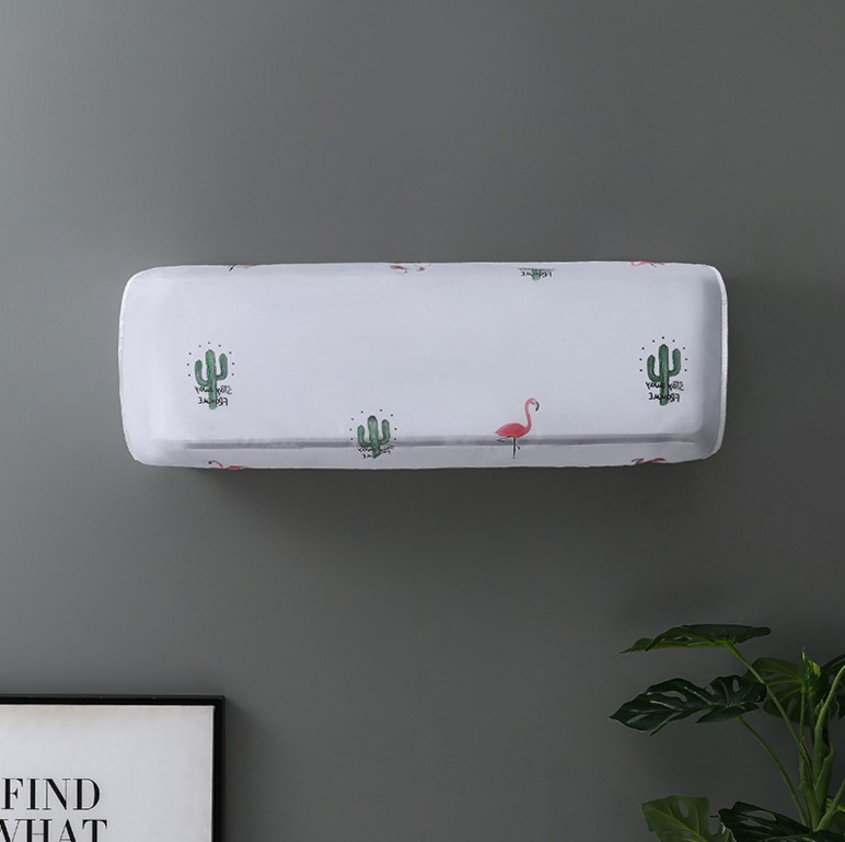 Wall-Mounted Air Conditioner Cover All-Inclusive Air Conditioning Dust Cover PEVA Printed Dustproof Cover