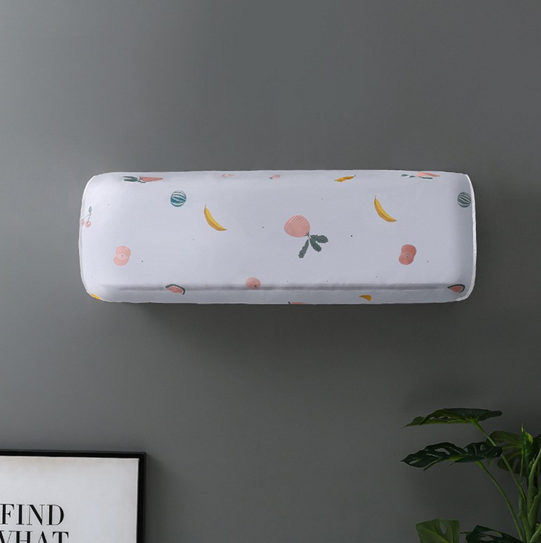 Wall-Mounted Air Conditioner Cover All-Inclusive Air Conditioning Dust Cover PEVA Printed Dustproof Cover