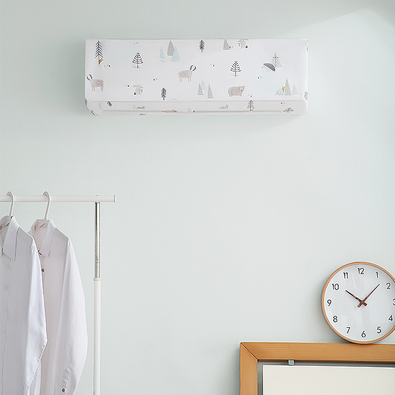 Air Conditioning Dust Cover Wall-Mounted Air Conditioner Cover Household All-Inclusive Air Conditioner Cover