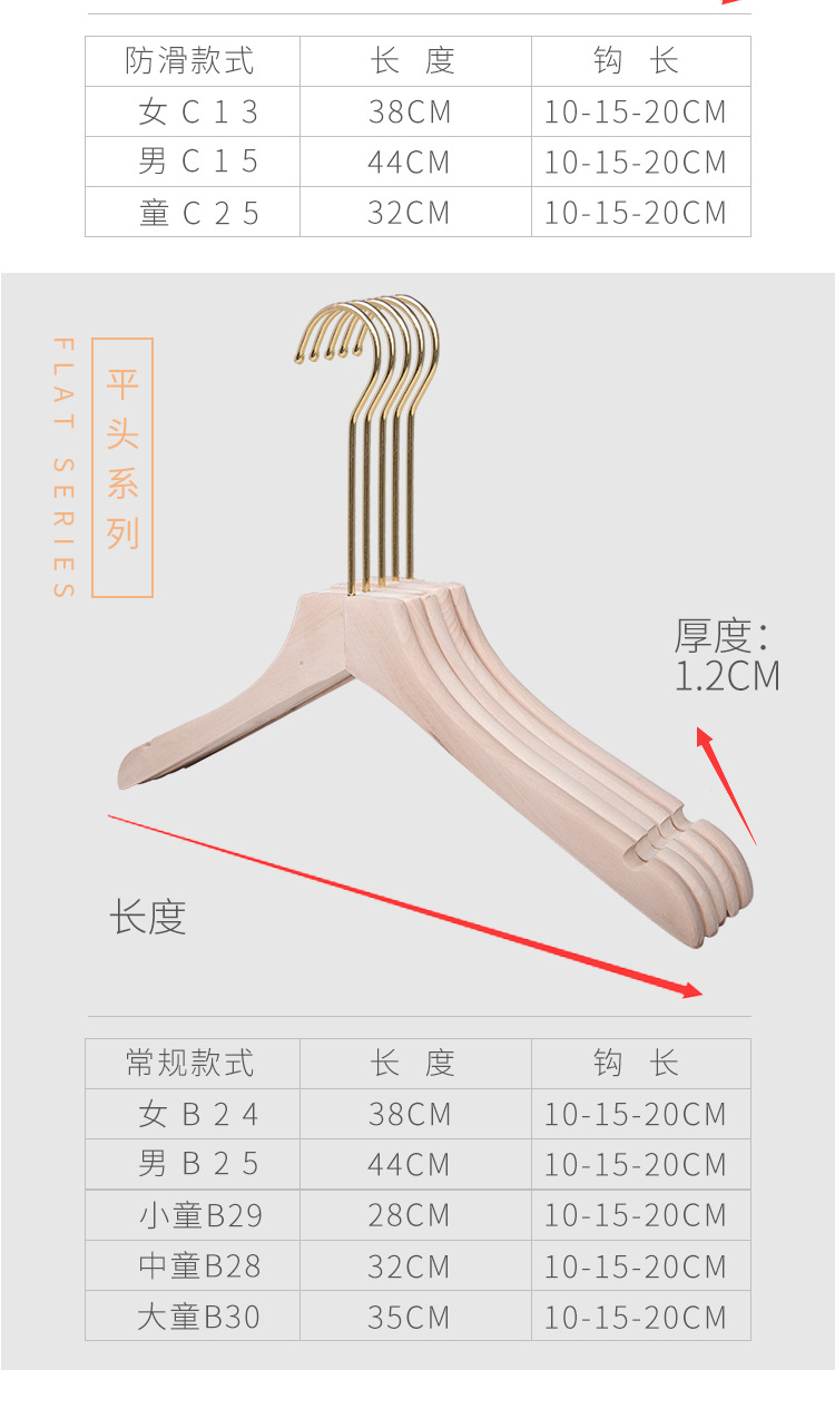 Customized Wood Color Unpainted Solid Wood Hanger Children's Clothing Stores Wooden Clothes Hanger Coat Hanger Customized Wood Color Unpainted Solid Wood Hanger Children's Clothing Stores Wooden Clothes Hanger Coat Hanger