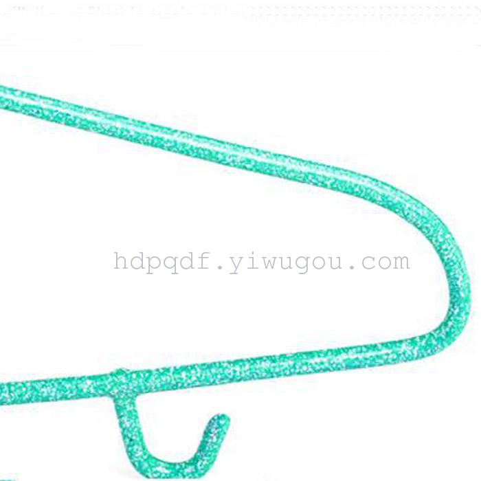 Wire PVC coat hang hanger hangers wholesale clothing for adult support Wire PVC coat hang hanger hangers wholesale clothing for adult support