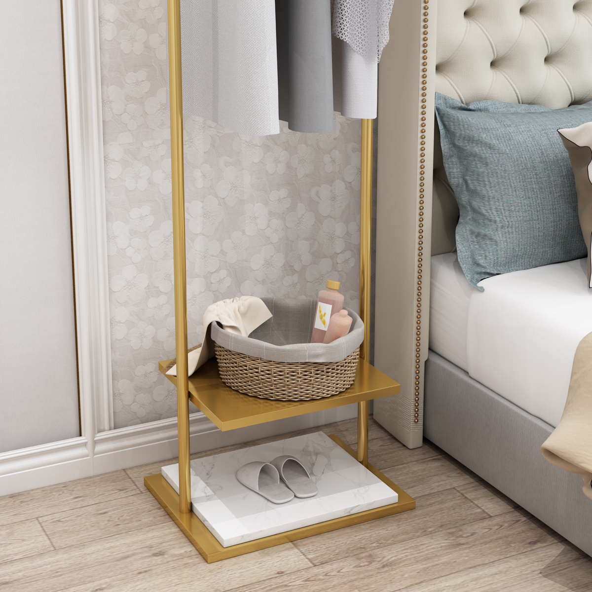 Clothes Hanger Floor Coat Rack Bedroom Internet Celebrity Clothing Store Clothes Hanger Clothes Rack Mild Luxury Marble Clothes Hanger Floor Coat Rack Bedroom Internet Celebrity Clothing Store Clothes Hanger Clothes Rack Mild Luxury Marble