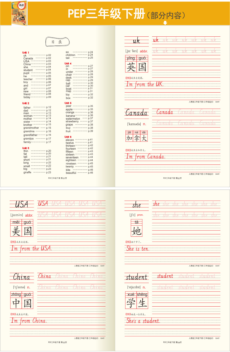 Point English Handwriting Calligraphy Practice Board People Teach Primary School Students 36 Grade Synchronous Word Copy Point English Handwriting Calligraphy Practice Board People Teach Primary School Students 36 Grade Synchronous Word Copy