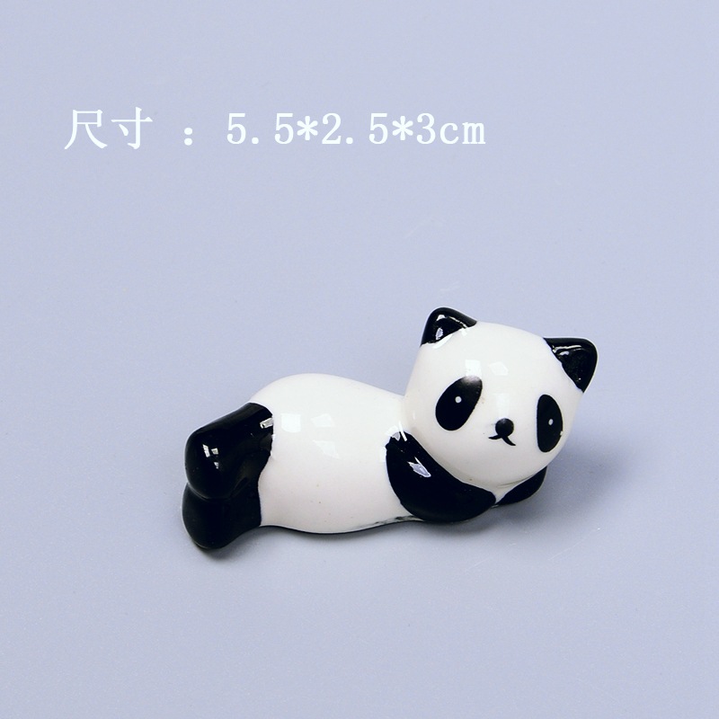 Baoyun Zakka Japanese Style Groceries Chopsticks Shelf Ceramic Chopsticks Rest Chopsticks Shelf Panda Porcelain craft Baoyun Zakka Japanese Style Groceries Chopsticks Shelf Ceramic Chopsticks Rest Chopsticks Shelf Panda Porcelain craft