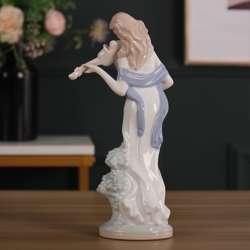 Porcelain craft Beauty Creative Figure Decoration Ceramic Crafts Modern Home Living Room Ornament Bedroom Decorations Porcelain craft Beauty Creative Figure Decoration Ceramic Crafts Modern Home Living Room Ornament Bedroom Decorations