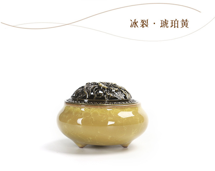 Porcelain craft Utensils Antique Incense Incense Coil and Sandalwood Ice Crack Incense Holder Factory Wholesale Crafts Porcelain craft Utensils Antique Incense Incense Coil and Sandalwood Ice Crack Incense Holder Factory Wholesale Crafts
