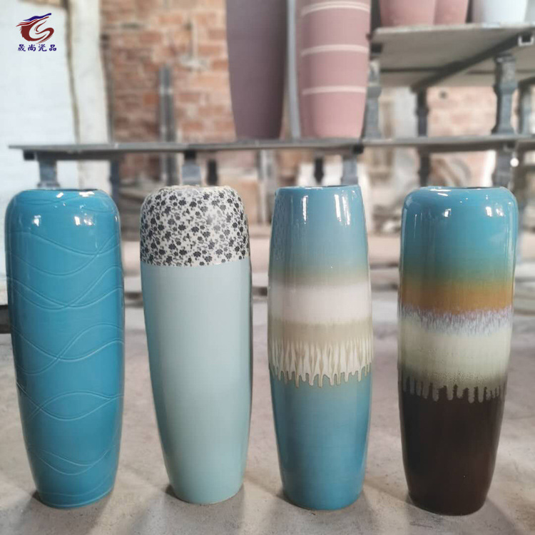 Shengshang Vase Wholesale Modern Artistic Retro Vase Decorative TV Porcelain craft Shengshang Vase Wholesale Modern Artistic Retro Vase Decorative TV Porcelain craft
