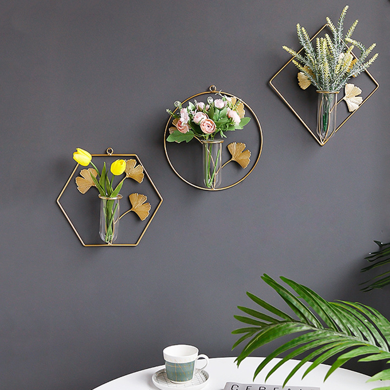 home decor Wall Hanging Vase Creative Dining Room Wall Wall Hangings Home Living Room Background Wall Decorations