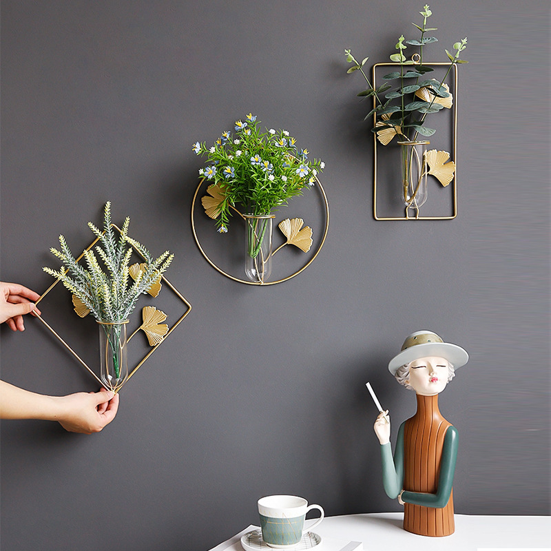 home decor Wall Hanging Vase Creative Dining Room Wall Wall Hangings Home Living Room Background Wall Decorations