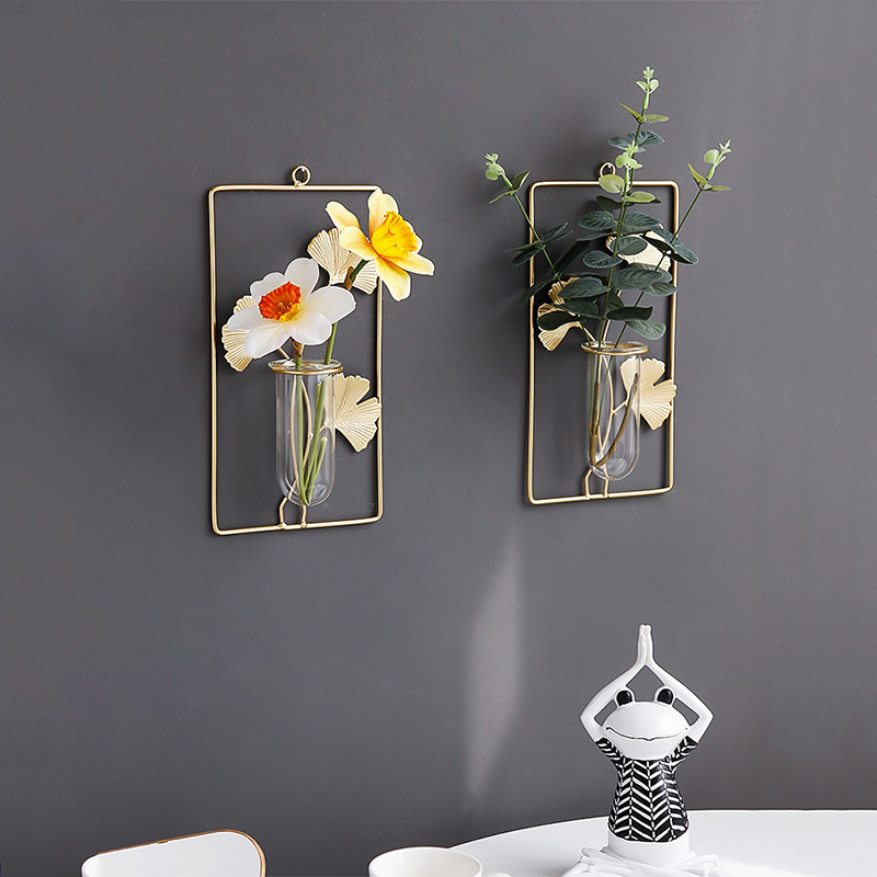home decor Wall Hanging Vase Creative Dining Room Wall Wall Hangings Home Living Room Background Wall Decorations