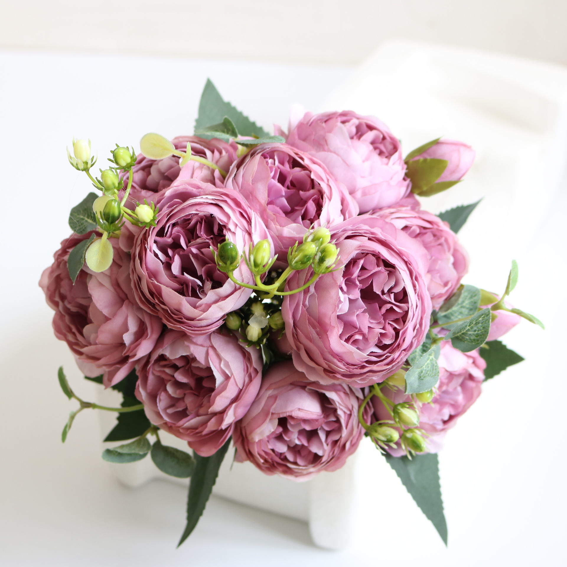 Korean-Style 5-Head Feili Persian Rose 5-Head Small Peony Artificial Flower Home Wedding Rose Bouquet Core Peony Korean-Style 5-Head Feili Persian Rose 5-Head Small Peony Artificial Flower Home Wedding Rose Bouquet Core Peony