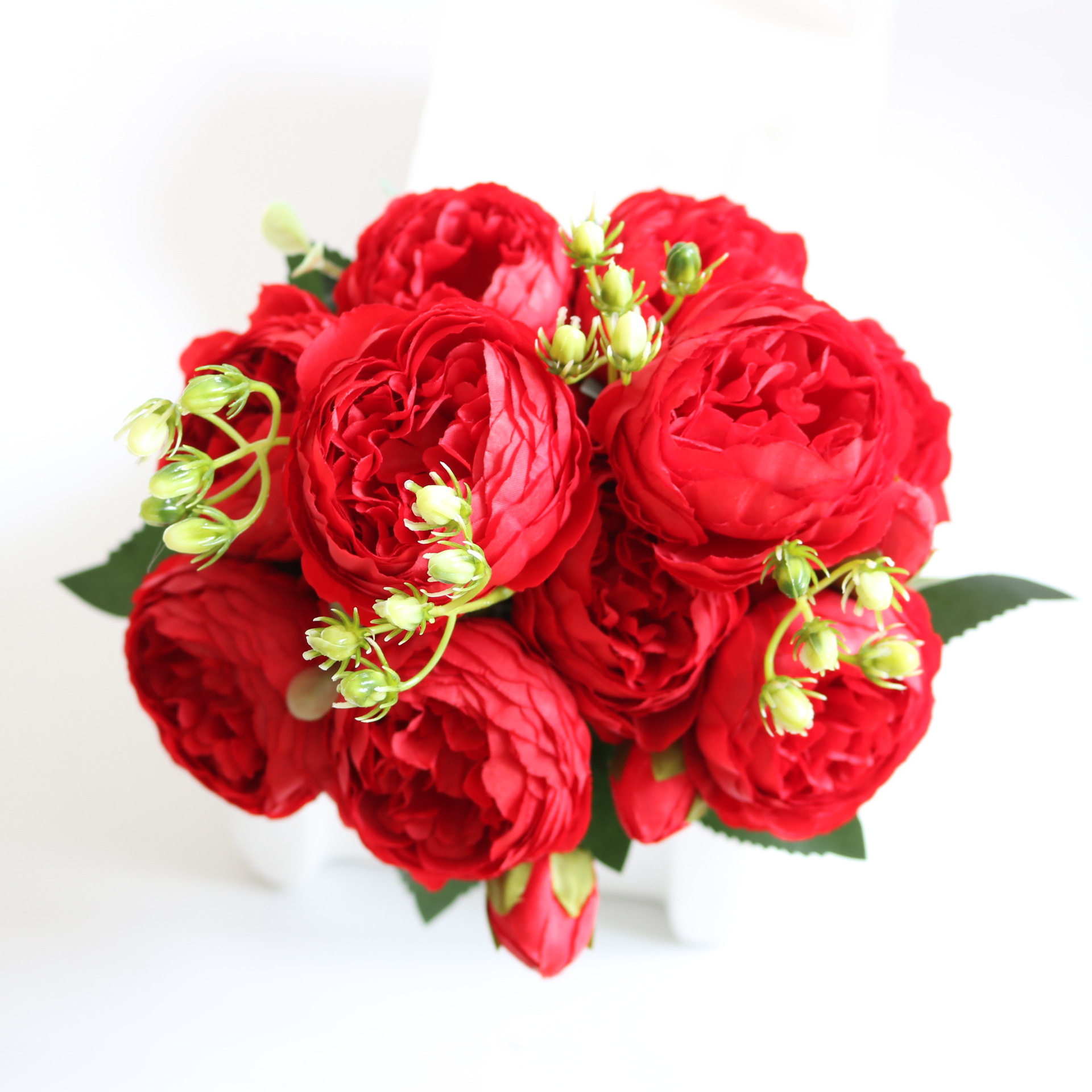 Korean-Style 5-Head Feili Persian Rose 5-Head Small Peony Artificial Flower Home Wedding Rose Bouquet Core Peony Korean-Style 5-Head Feili Persian Rose 5-Head Small Peony Artificial Flower Home Wedding Rose Bouquet Core Peony
