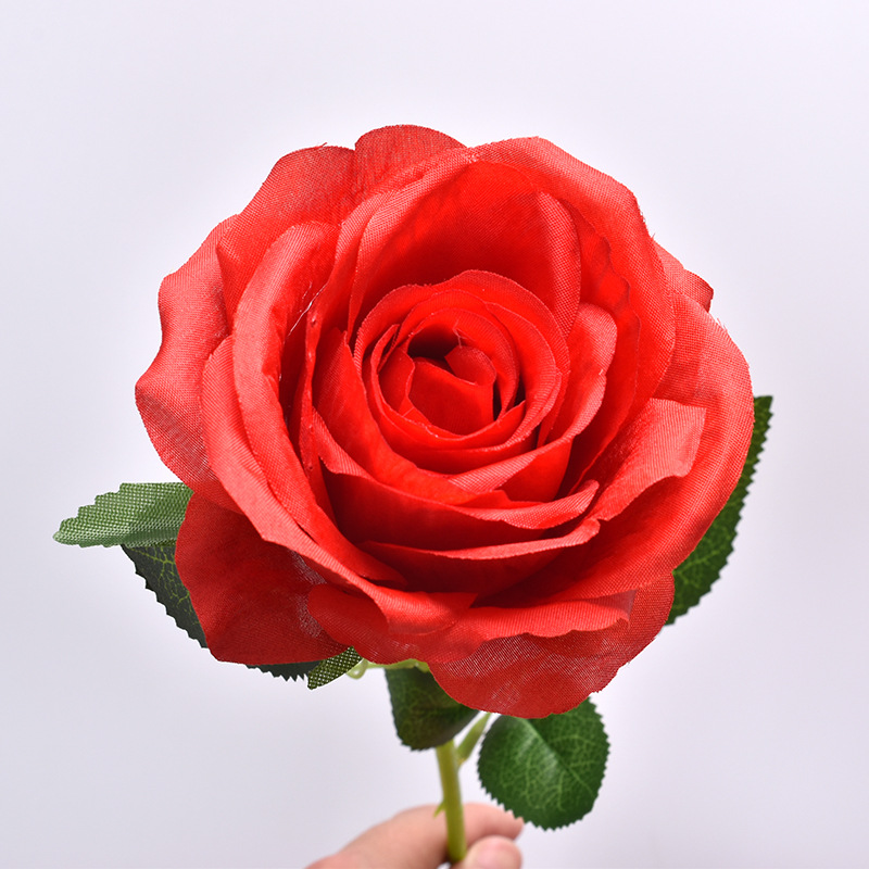  Rose Wedding Artificial Flower  Silk Flower Home Hotel Wedding Decorative Artificial Flower Ins Style Artificial Flower