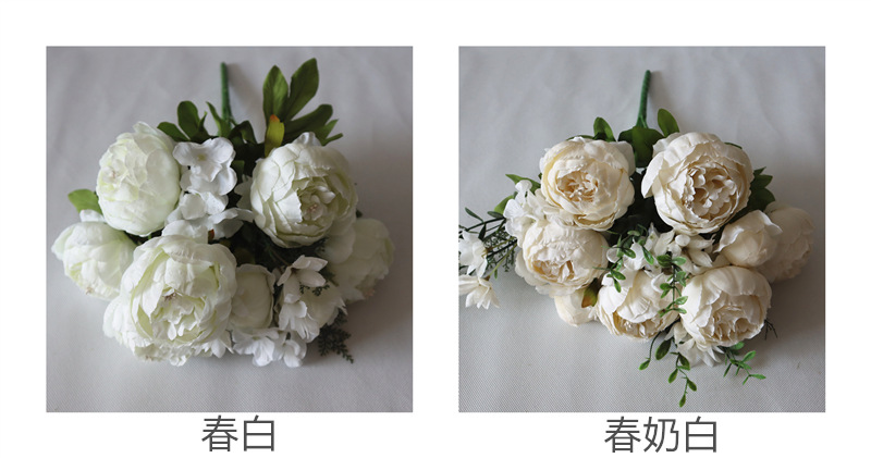 Anemone Hupehensis 13 EuropeanStyle Core Peony Bouquet Wedding Home Furnishing Floral Artificial Flower Peony Whole Anemone Hupehensis 13 EuropeanStyle Core Peony Bouquet Wedding Home Furnishing Floral Artificial Flower Peony Whole