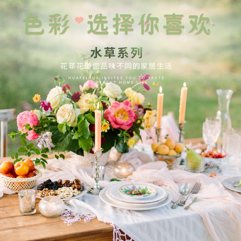 Wedding ornaments  Artificial Aquatic Plants Wedding Lead Flower Home Hotel Ornamental Flower Artificial Flower