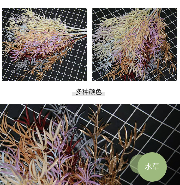 Wedding ornaments  Artificial Aquatic Plants Wedding Lead Flower Home Hotel Ornamental Flower Artificial Flower