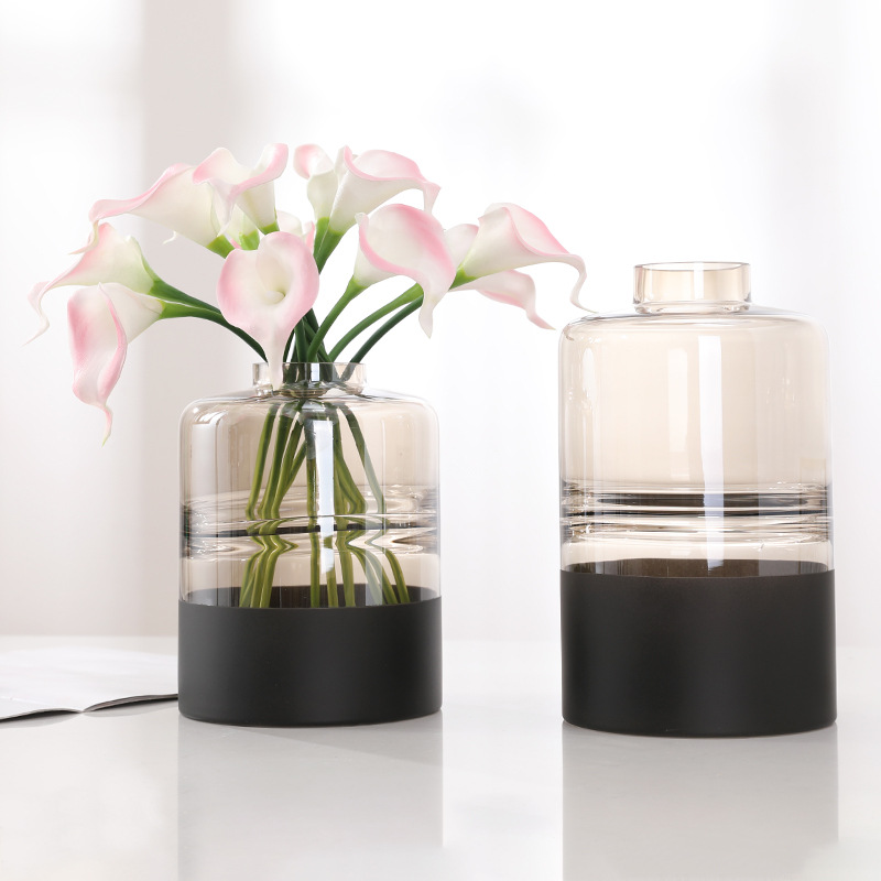 High Simulation Artificial Flower Calla Home Dining Table Artificial Flower Vase Flower Arrangement Mini Common Calla