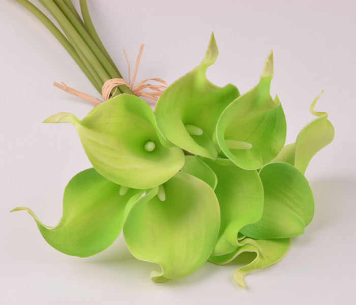 High Simulation Artificial Flower Calla Home Dining Table Artificial Flower Vase Flower Arrangement Mini Common Calla