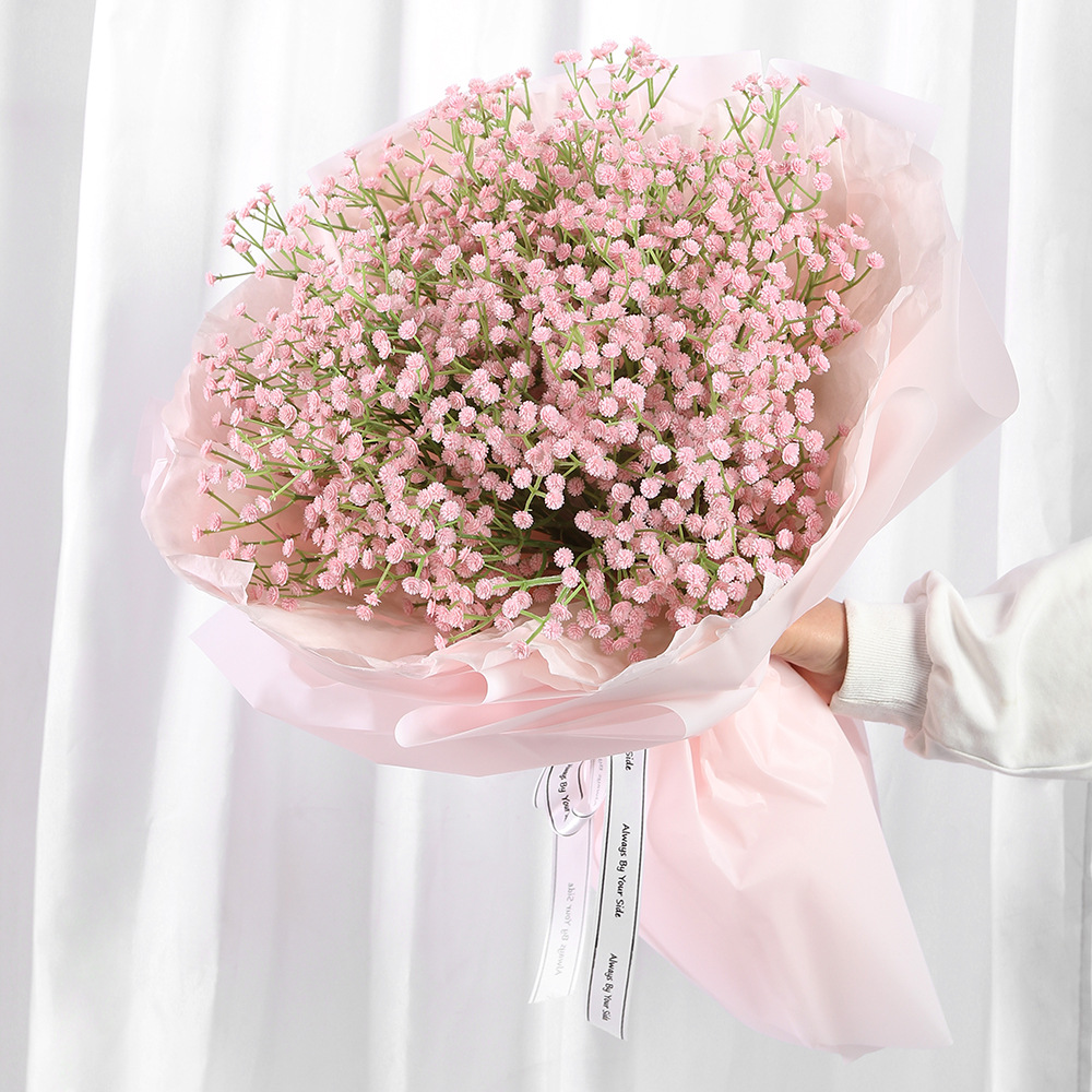 Artificial Flower Starry Sky Fresh Flower Pu Starry Sky Hand Bouquet Dried Flower Home Decoration Artificial Flower 