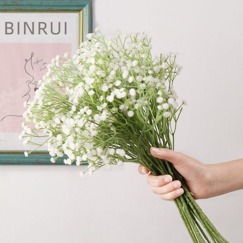 Artificial Flower Starry Sky Fresh Flower Pu Starry Sky Hand Bouquet Dried Flower Home Decoration Artificial Flower 